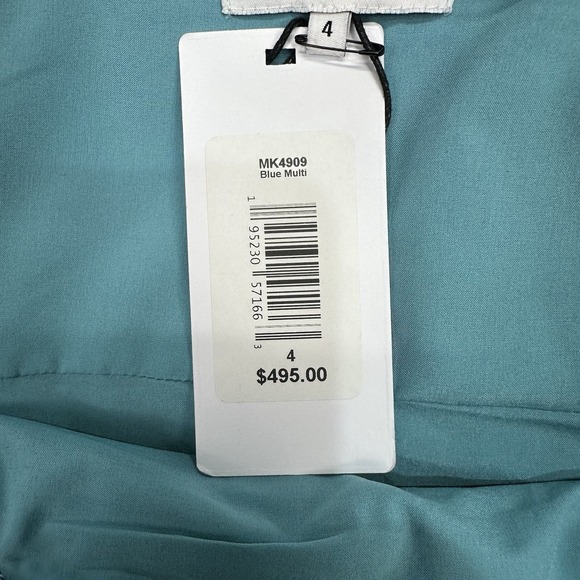 One33 Social Floral Jacquard Mini Dress Size 4 Strapless Tiered Ballroom‎ Skirt - Picture 6 of 13